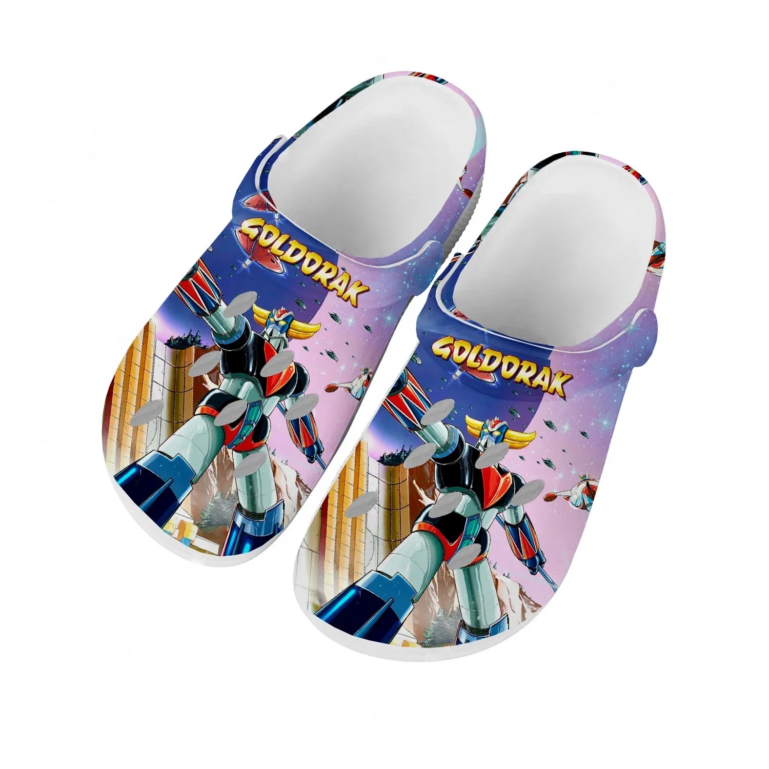 Men'S Shoes In Style - รองเท้ากันน้ำ UFO Robot Goldrake Grendizer สำหรับผู้ชายและผู้หญิง