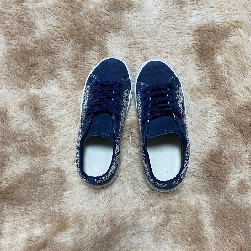 Men'S Shoes Navy Blue - รองเท้าไซส์ใหญ่สีน้ำเงินกรมท่าสำหรับผู้ชาย รองเท้าลำลองแฟชั่นระบายอากาศได้ดี รองเท้าผ้าใบอเนกประสงค์สำหรับผู้ชายและผู้หญิง
