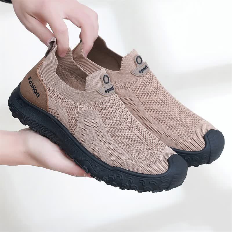 Men'S Shoes Cole Haan - รองเท้าลำลองสำหรับผู้ชายในฤดูร้อน ดีไซน์แบบสวมที่ยืดหยุ่น ป้องกันการกระแทกบริเวณนิ้วเท้า พื้นรองเท้าทนทาน เหมาะสำหรับการเดินกลางแจ้งในชีวิตประจำวัน