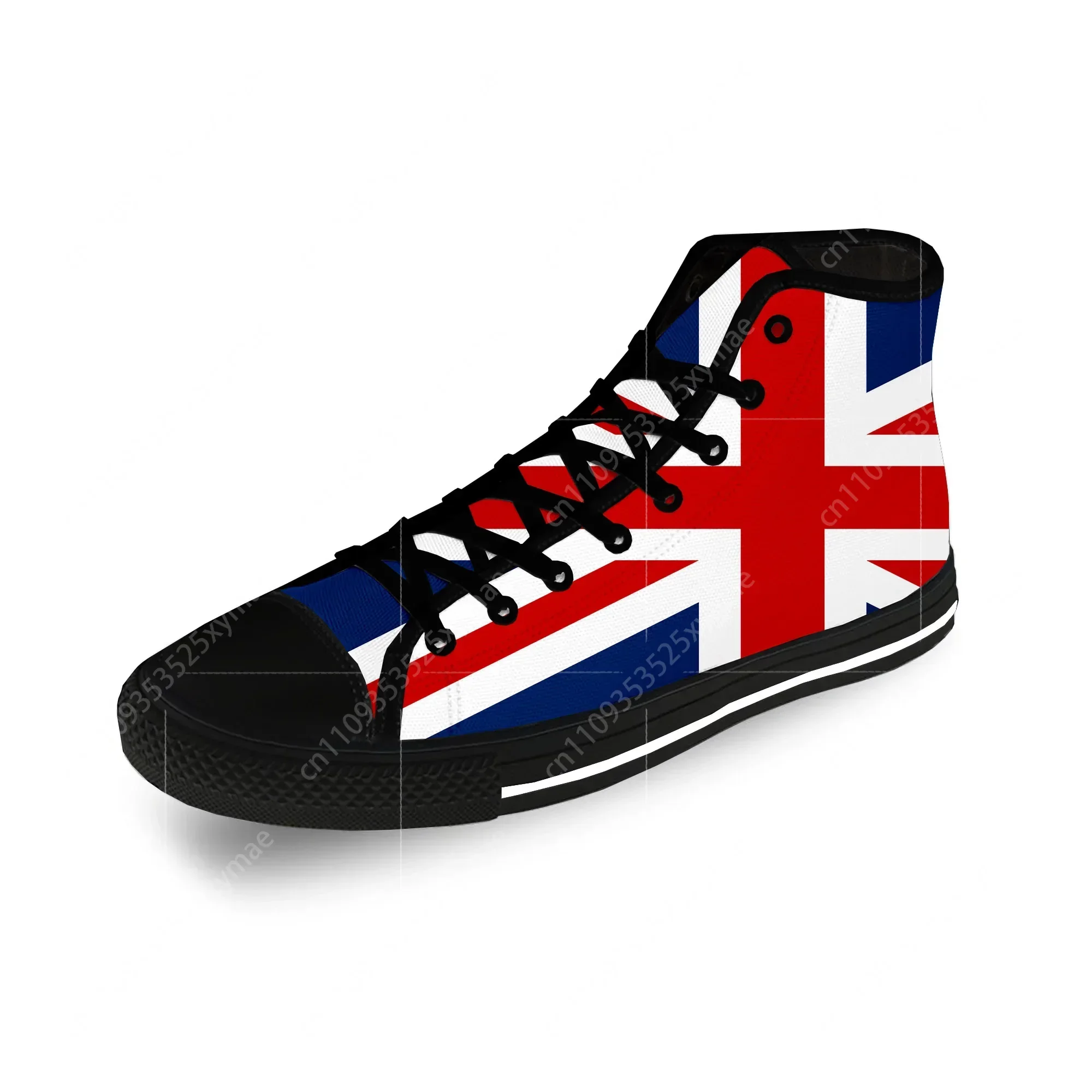 Men Shoes Uk - อังกฤษ ธงชาติอังกฤษ ยูเค ยูเนี่ยนแจ็ค ผ้าลำลอง แฟชั่น