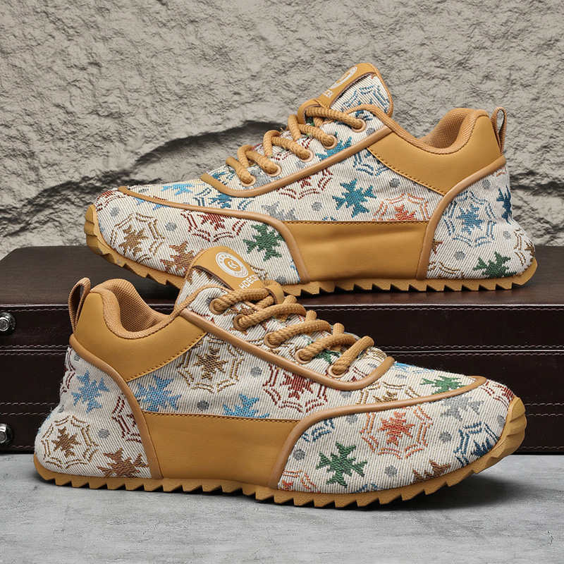 Men Shoes Trainers - รองเท้าผ้าใบผู้ชายไซส์ใหญ่กันลื่น ใส่สบาย เหมาะสำหรับออกกำลังกาย เล่นกอล์ฟ รองเท้ากีฬา คุณภาพสูงจากเวียดนาม