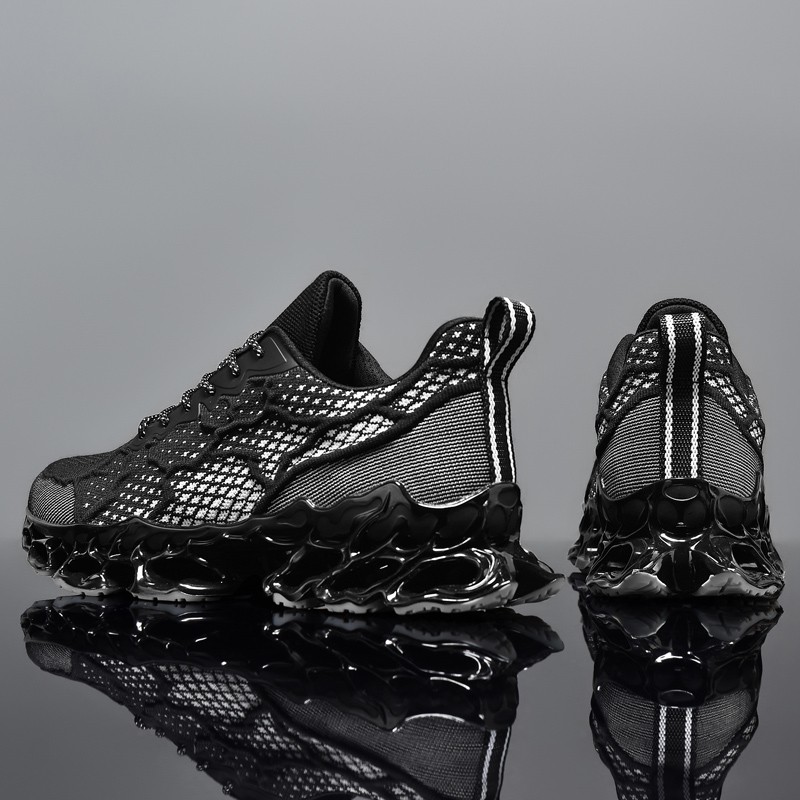 Men Shoes H&M - รองเท้าผู้ชายรองเท้าผ้าใบชายลำลองรองเท้าเทนนิสรองเท้าหนังผู้ชายเทรนเนอร์ระบายอากาศได้ดีรองเท้าวิ่งรองเท้าผ้าใบแฟชั่นสำหรับผู้ชาย