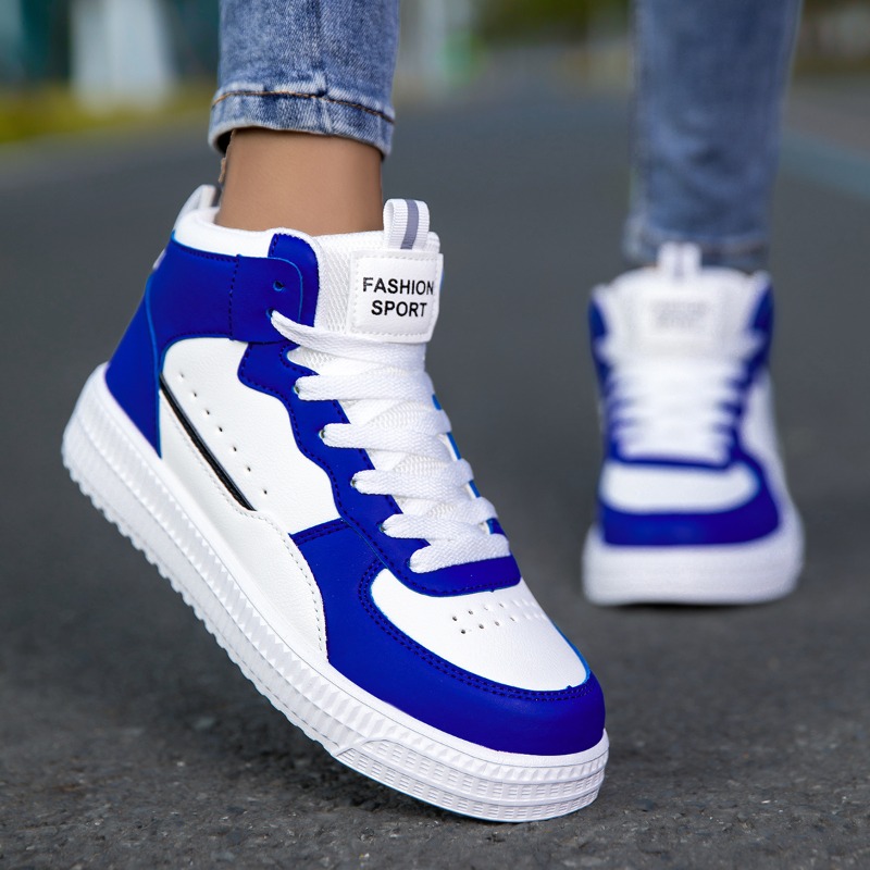 Men Shoes Trainers - รองเท้าผู้หญิง MAEDEF รองเท้าส้นเตี้ย รองเท้าลำลอง รองเท้าผู้ชาย รองเท้าผ้าใบสีขาว