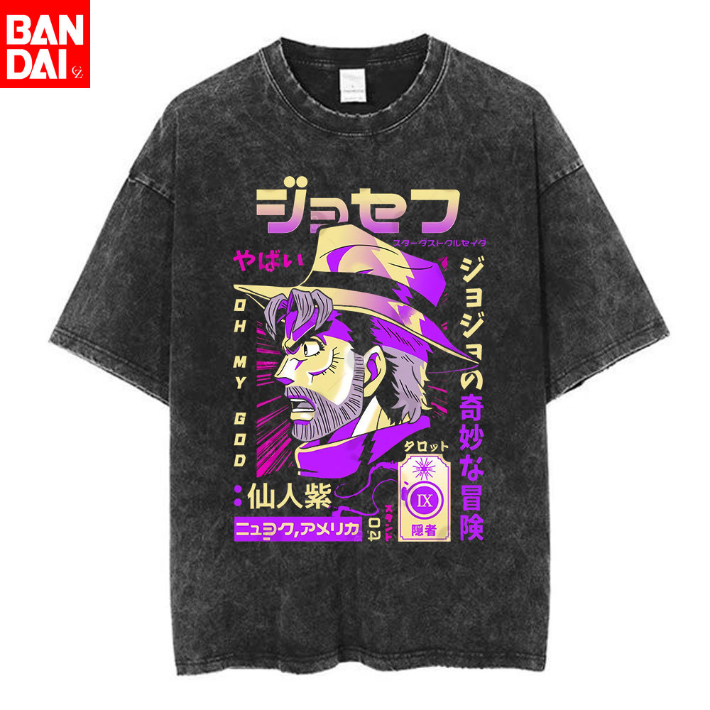Men'S Shoes Good For Running - เสื้อยืดอนิเมะ JoJo Bizarre Adventure ลาย Steel