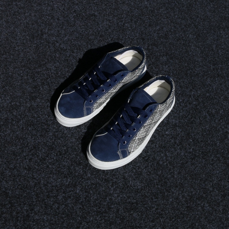 Men'S Shoes Navy Blue - รองเท้าไซส์ใหญ่สีน้ำเงินกรมท่าสำหรับผู้ชายในฤดูร้อน, รองเท้าลำลองแฟชั่น, รองเท้าลำลองทันสมัยระบายอากาศได้ดี, รองเท้าผ้าใบอเนกประสงค์สำหรับผู้ชาย