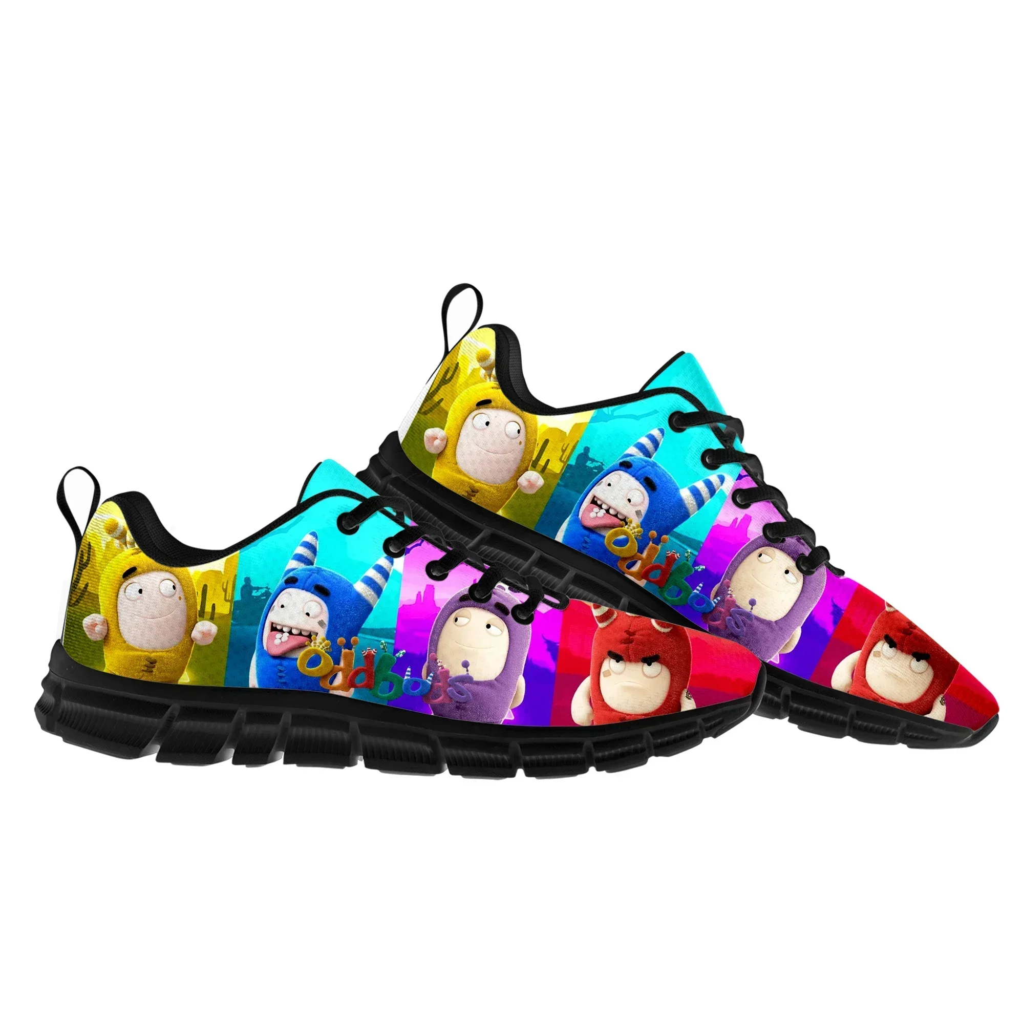 Men Shoes Singapore - ออดบอดส์รองเท้ากีฬาบุรุษสตรีวัยรุ่นรองเท้าผ้าใบสบายคุณภาพสูงสิงคโปร์น่ารักการ์ตูนมังงะรองเท้าผ้าใบรองเท้าแบบกำหนดเอง