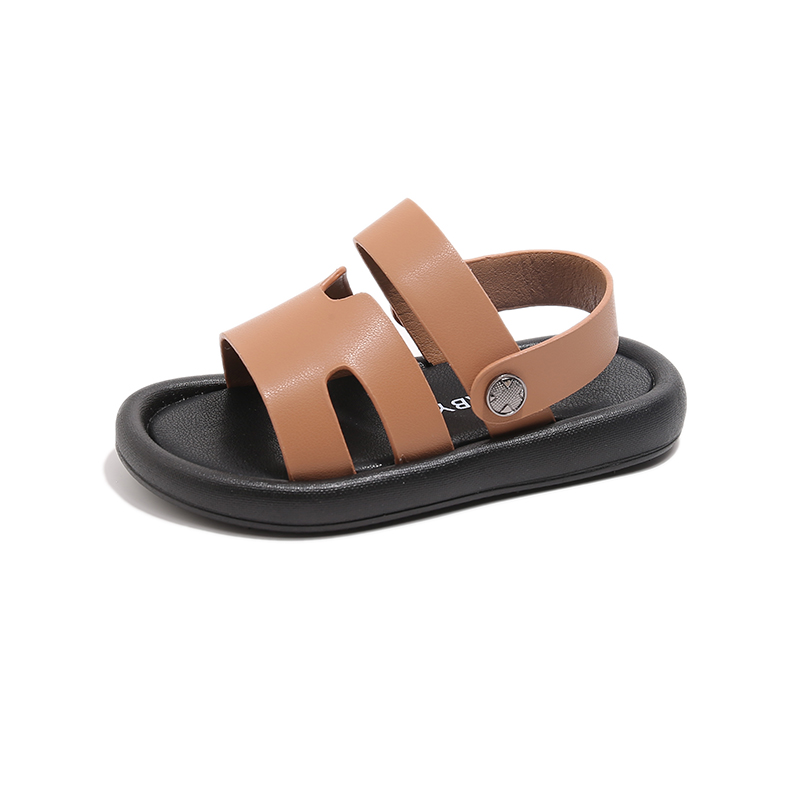 Velcro Strap Sandal - แฟชั่นฤดูใบไม้ผลิเด็กรองเท้าแตะฤดูร้อนใหม่รองเท้าเด็กผู้หญิงรองเท้าแตะด้านล่างนุ่มลื่นรองเท้าเด็กเด็ก Velcro รองเท้าแตะชายหาดรองเท้าแตะ