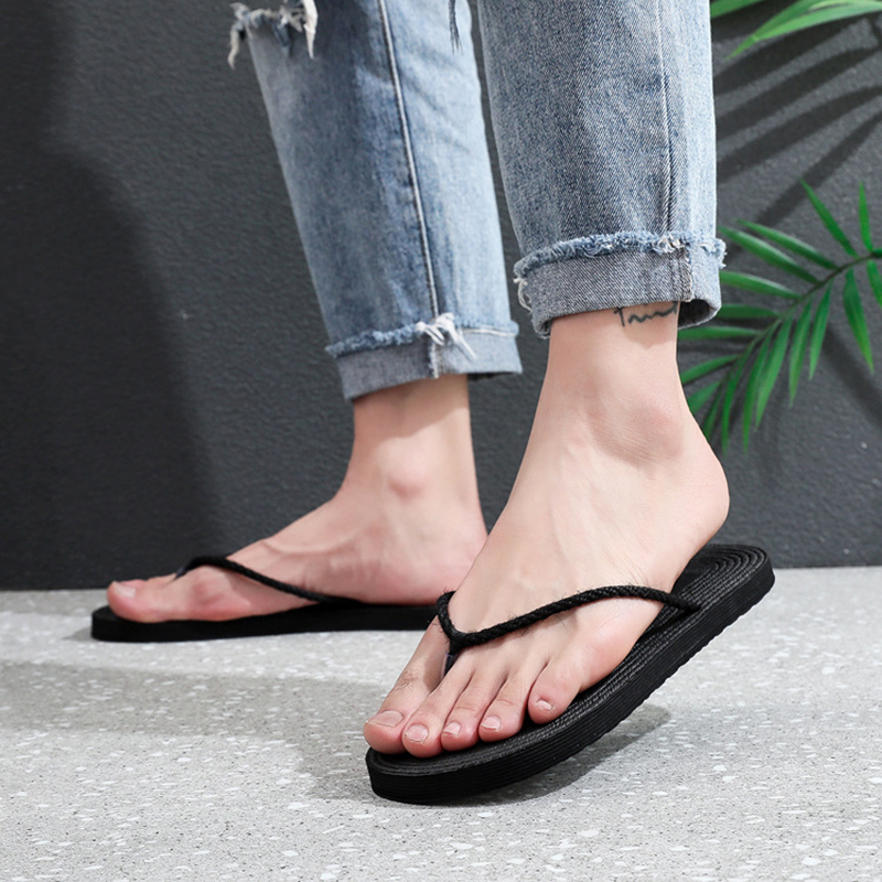 Men'S Shoes Cole Haan - รองเท้าแตะลำลองสำหรับผู้ชายรองเท้าแตะชายหาดรองเท้าแตะฤดูร้อนรองเท้าสไลด์แบบแบนกันลื่นผู้ชายรองเท้าแตะในร่มรองเท้าบ้านปันตูฟล์ ฮอม