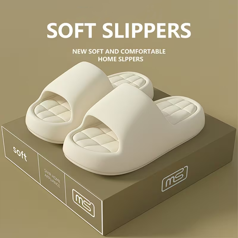 Men'S Shoes In Style - รองเท้าแตะแฟชั่นผู้หญิง สำหรับใส่ในบ้าน พื้นหนานุ่ม กันลื่น ทนทานต่อการสึกหรอ รองเท้าสไลด์สำหรับห้องน้ำ
