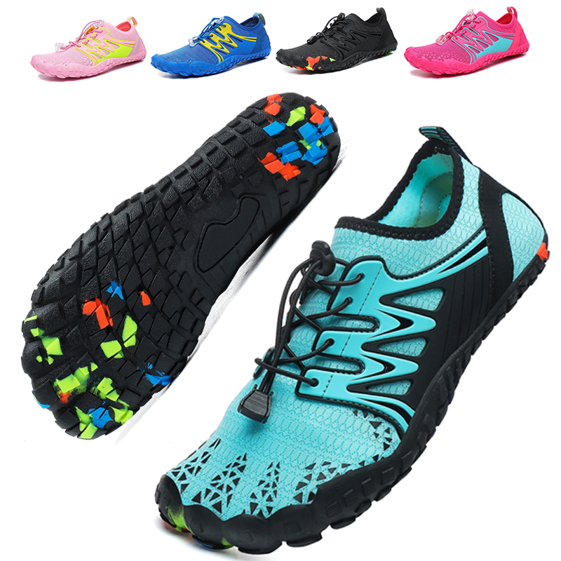 Men'S Shoes Vibram - รองเท้าลุยน้ำสำหรับทุกเพศรองเท้าลุยน้ำแห้งเร็วระบายน้ำรองเท้าลุยน้ำชายหาดกีฬาว่ายน้ำรองเท้าแตะโยคะเท้าเปล่าสำหรับดำน้ำเล่นกระดานโต้คลื่น