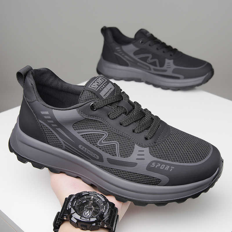 รองเท้าบูทหุ้มข้อสูงแบบผูกเชือ - Men Shoes Trainers บทวิจารณ์และราคา