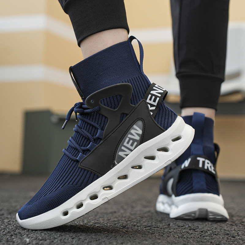 รองเท้าผ้าใบหุ้มข้อผู้ชายแฟชั่ - Men Shoes Office บทวิจารณ์และราคา