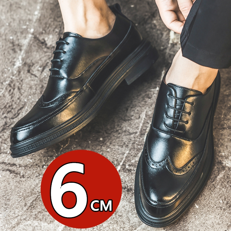 รองเท้าหนังเพิ่มความสูงสำหรับผ - Men Shoes For Wedding บทวิจารณ์และราคา