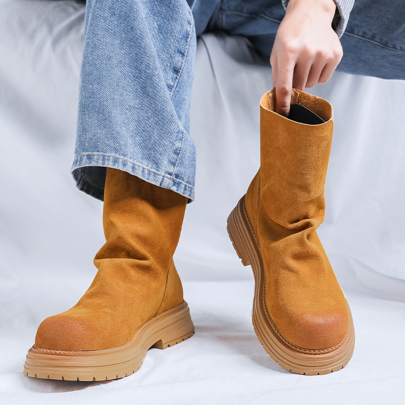 แฟชั่นผู้ชาย Punk Rock รองเท้า - Men Shoes Type บทวิจารณ์และราคา