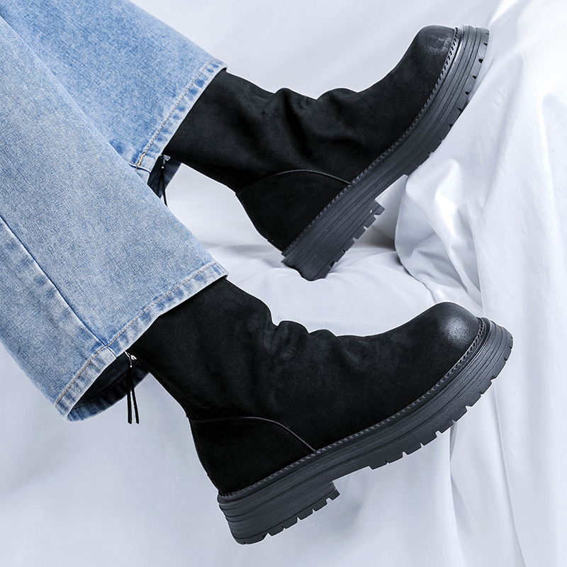 แฟชั่นผู้ชาย Punk Rock รองเท้า - Men Shoes Type บทวิจารณ์และราคา