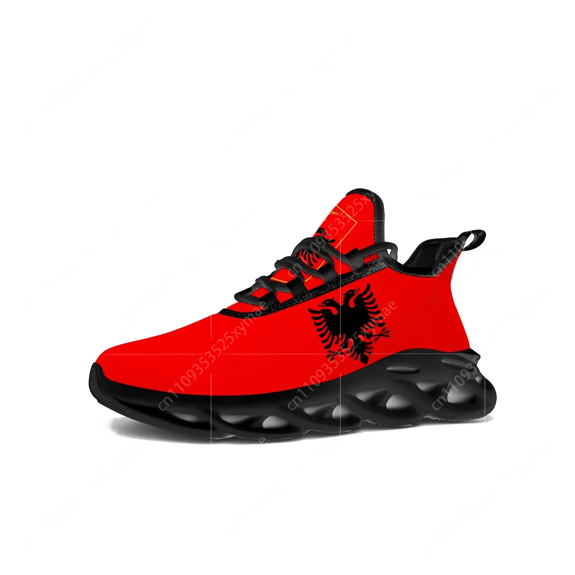 รองเท้าผ้าใบลายธงชาติแอลเบเนีย - Men'S Shoes Good For Running บทวิจารณ์และราคา