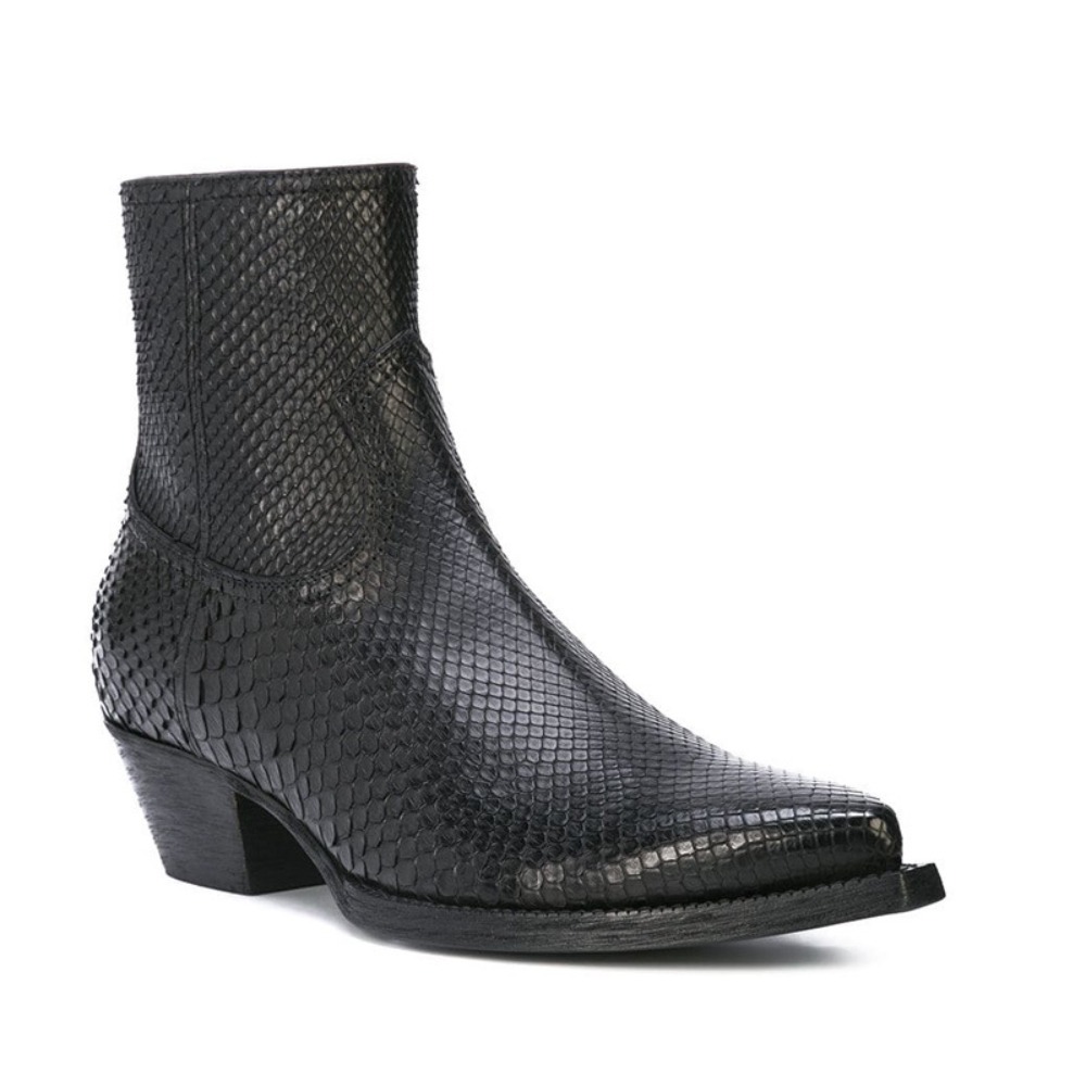 รองเท้าบูทเชลซีผู้ชาย หนังแท้  - Men Shoes H&M บทวิจารณ์และราคา