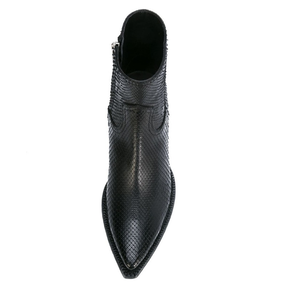 รองเท้าบูทเชลซีผู้ชาย หนังแท้  - Men Shoes H&M บทวิจารณ์และราคา