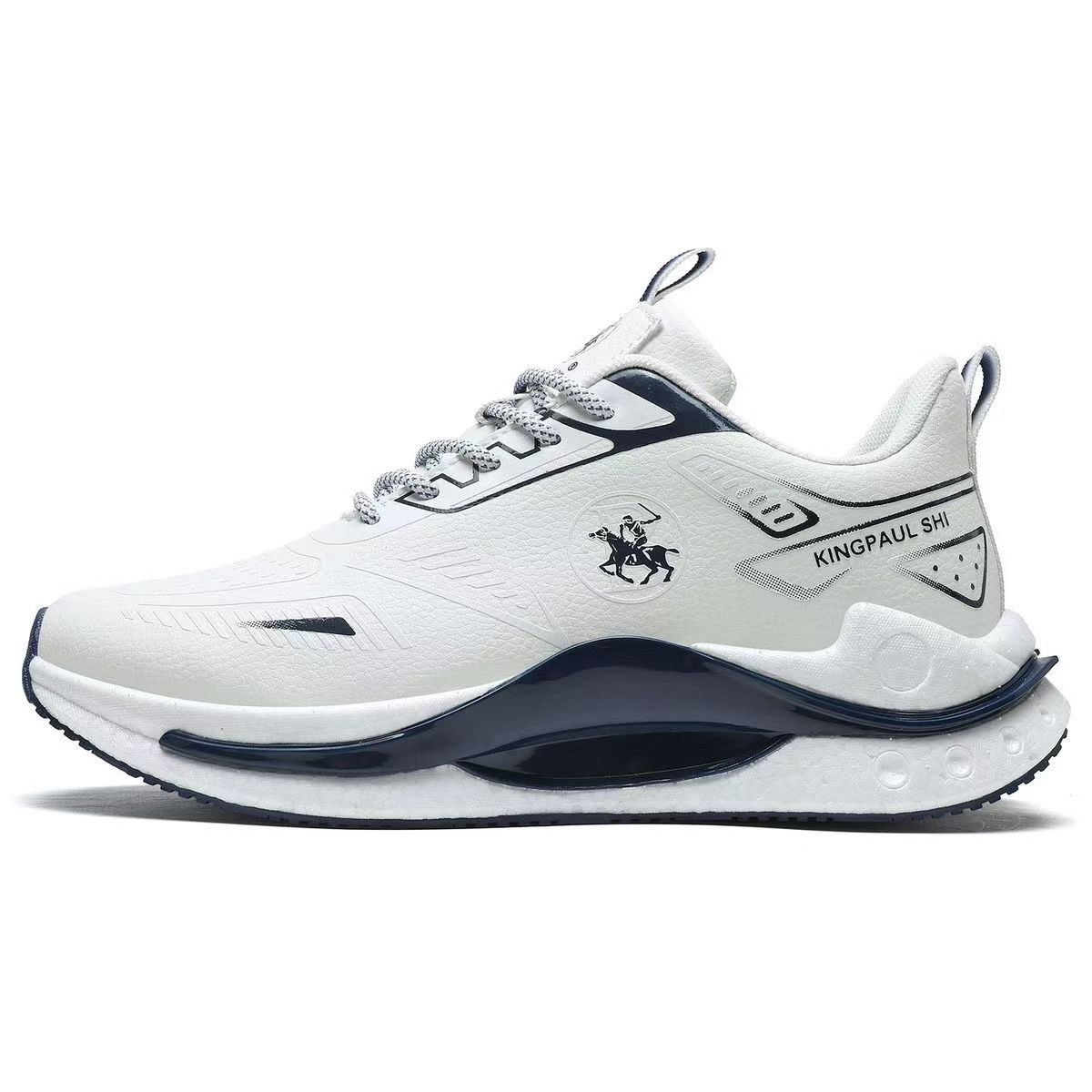 รองเท้าวิ่งผู้ชายแบบมีเบาะลม ก - Men'S Shoes Navy Blue บทวิจารณ์และราคา