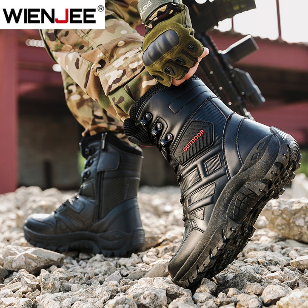 รองเท้าบูทหนังหุ้มข้อสูงคุณภาพ - Men Shoes Type บทวิจารณ์และราคา