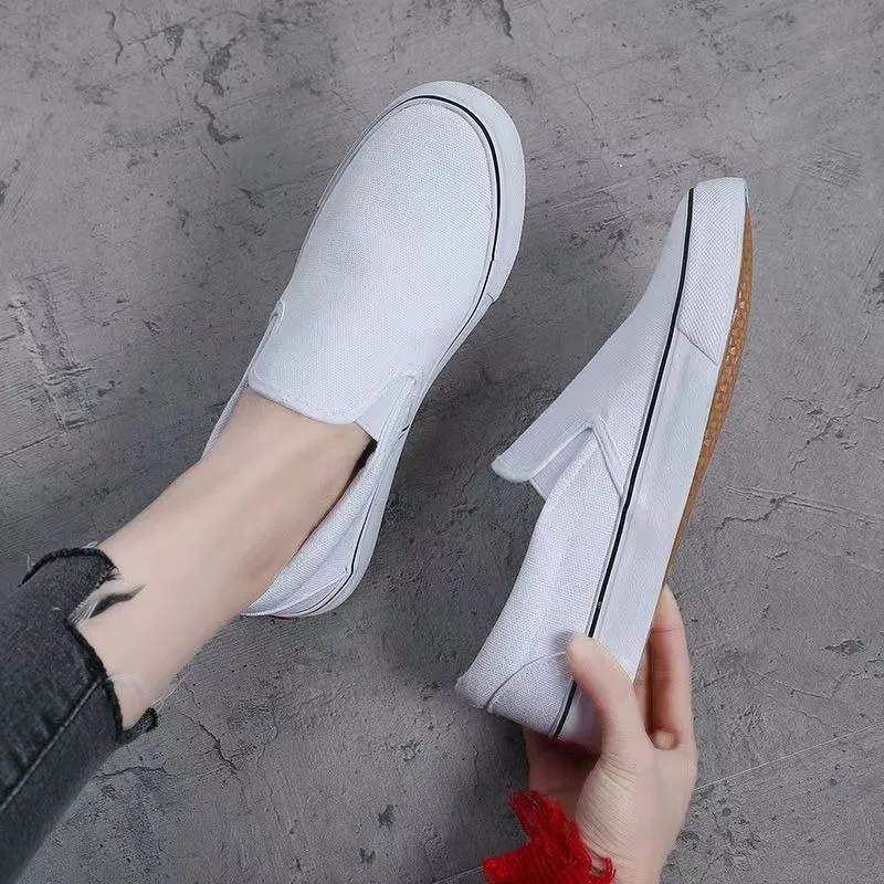 2024รองเท้าสีขาวเข้ากับทุกชุดส - Men Shoes White Colour บทวิจารณ์และราคา