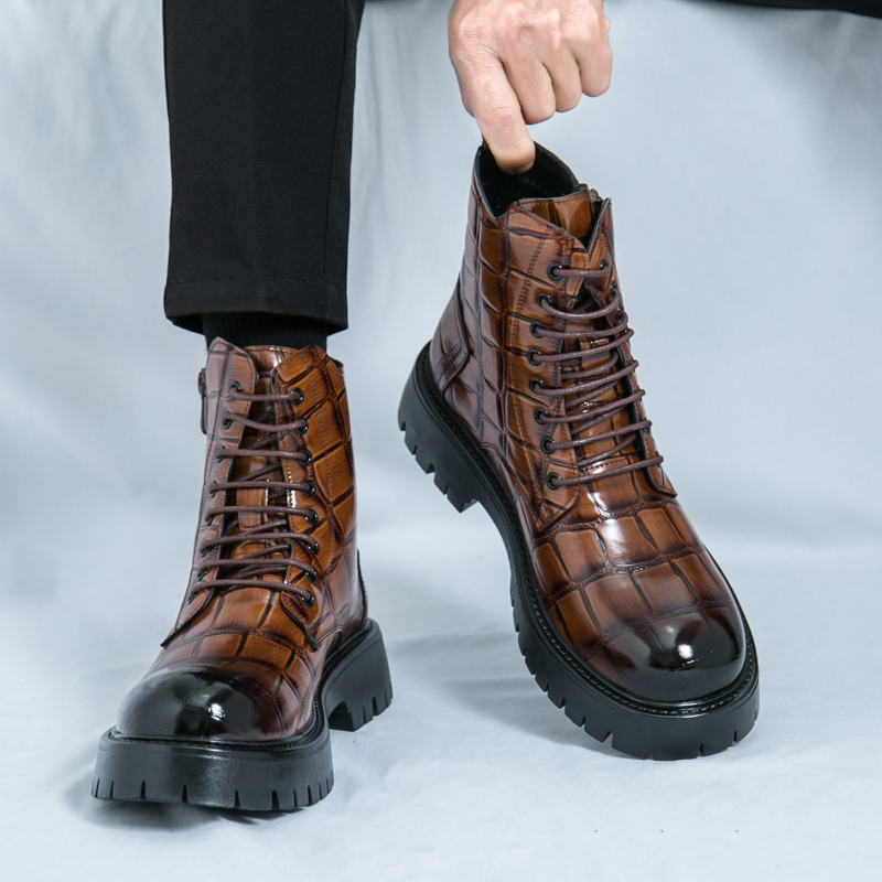 รองเท้าบูทเชลซีแฟชั่นฤดูร้อนสำ - Men Shoes Office บทวิจารณ์และราคา