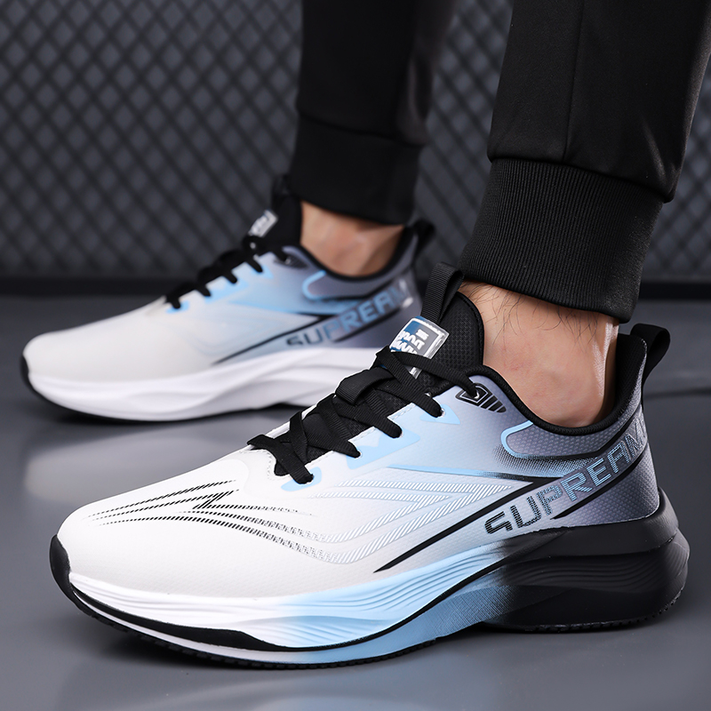 รองเท้าผู้ชายรองเท้าผ้าใบชายรอ - Men Shoes Trainers บทวิจารณ์และราคา