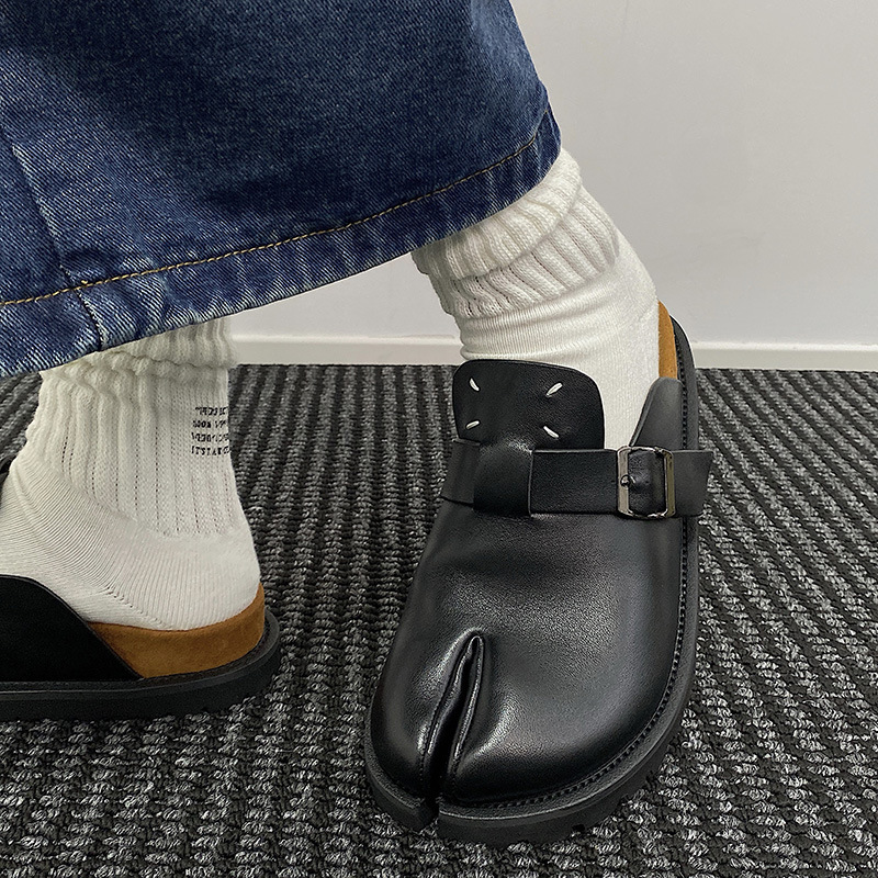 รองเท้าแตะหนังวัวแบบแยกนิ้วเท้ - Men'S Shoes Birkenstock บทวิจารณ์และราคา