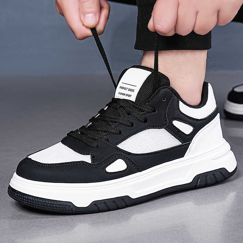 รองเท้าผ้าใบผู้ชายแบบหนา ส้นสู - Men Shoes Boots บทวิจารณ์และราคา