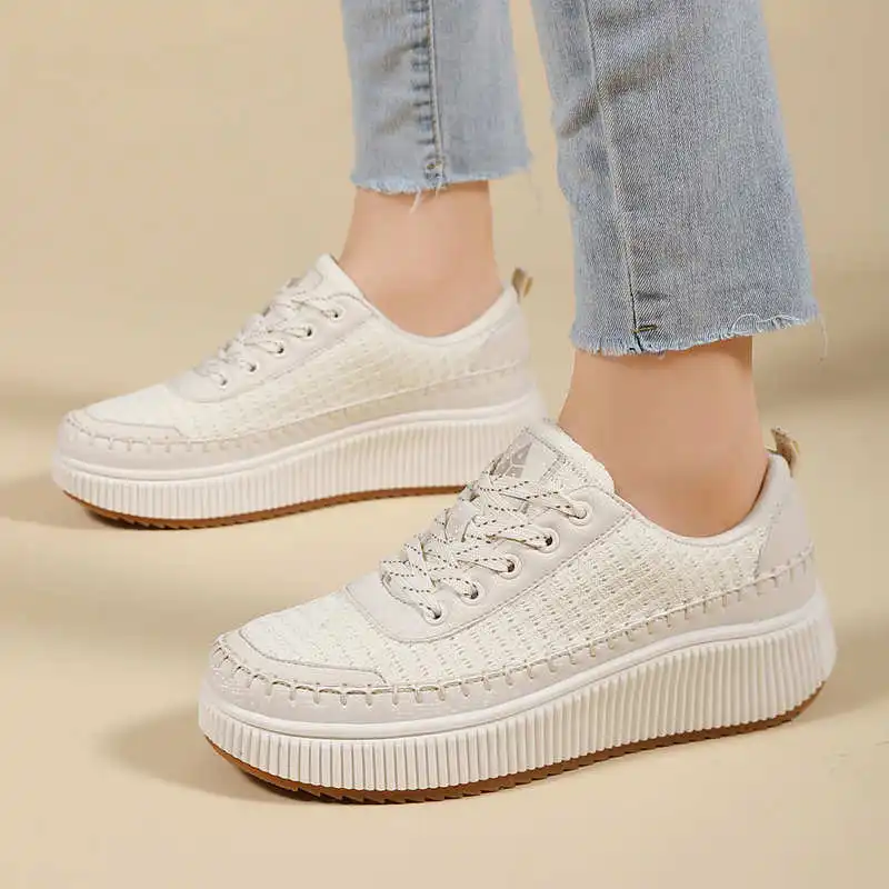 รองเท้าสีน้ําตาลผู้หญิงรองเท้า - Men Shoes White Colour บทวิจารณ์และราคา