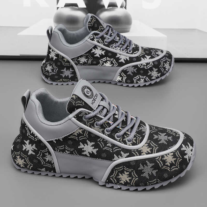 รองเท้าผ้าใบผู้ชายไซส์ใหญ่กันล - Men Shoes Trainers บทวิจารณ์และราคา