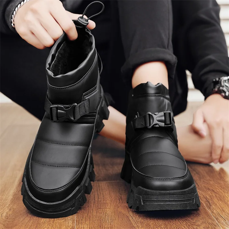 รองเท้าบูทหิมะหนาสำหรับผู้ชาย  - Men Shoes Online บทวิจารณ์และราคา