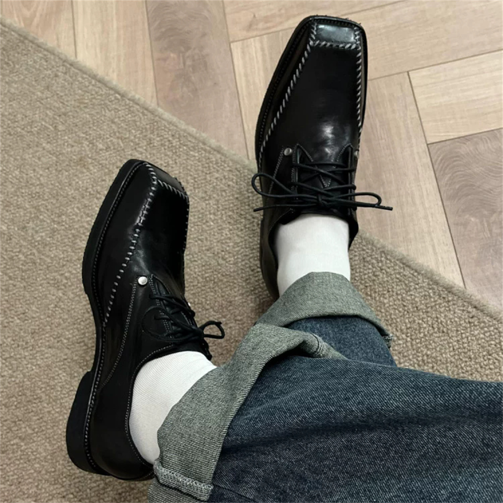 รองเท้าเดอร์บี้สำหรับผู้ชาย สไ - Men Shoes For Wedding บทวิจารณ์และราคา