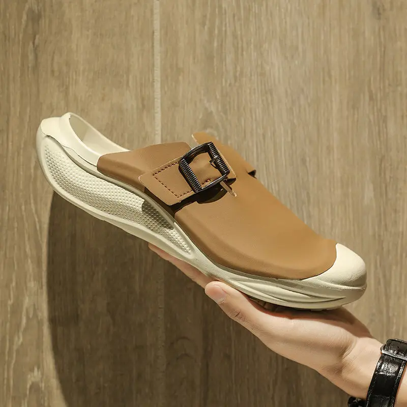 สไลด์ครึ่งแบนกลางแจ้ง Designer - Men'S Shoes Birkenstock บทวิจารณ์และราคา