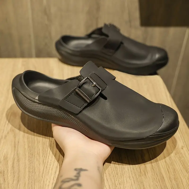 สไลด์ครึ่งแบนกลางแจ้ง Designer - Men'S Shoes Birkenstock บทวิจารณ์และราคา