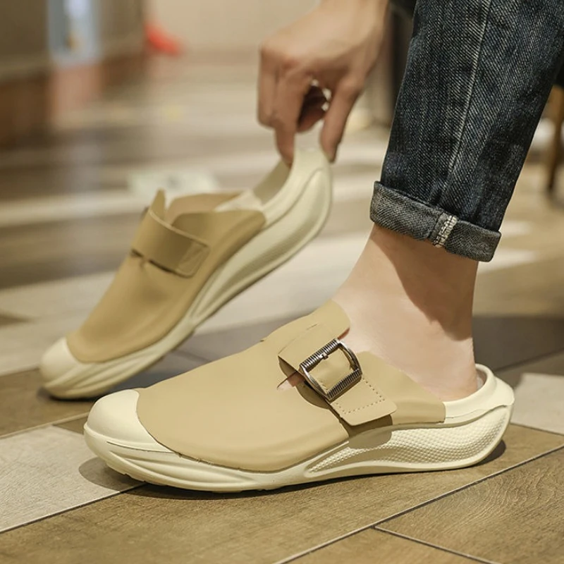 สไลด์ครึ่งแบนกลางแจ้ง Designer - Men'S Shoes Birkenstock บทวิจารณ์และราคา