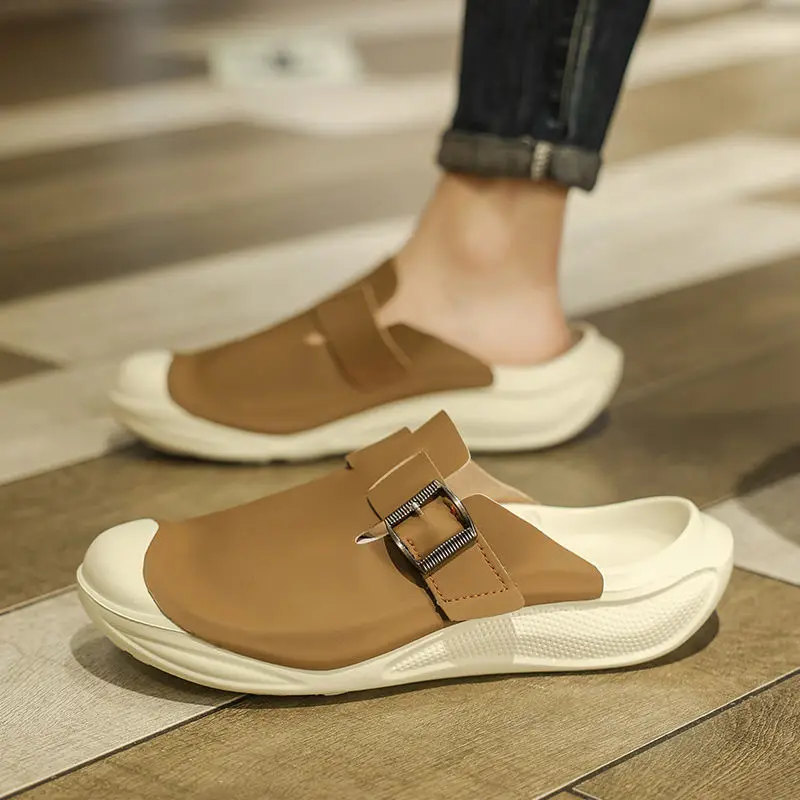 สไลด์ครึ่งแบนกลางแจ้ง Designer - Men'S Shoes Birkenstock บทวิจารณ์และราคา