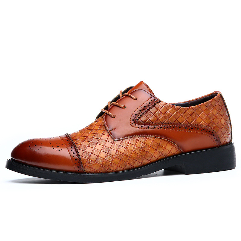 รองเท้าออกซ์ฟอร์ดแบบผูกเชือกสี - Men'S Shoes Navy Blue บทวิจารณ์และราคา