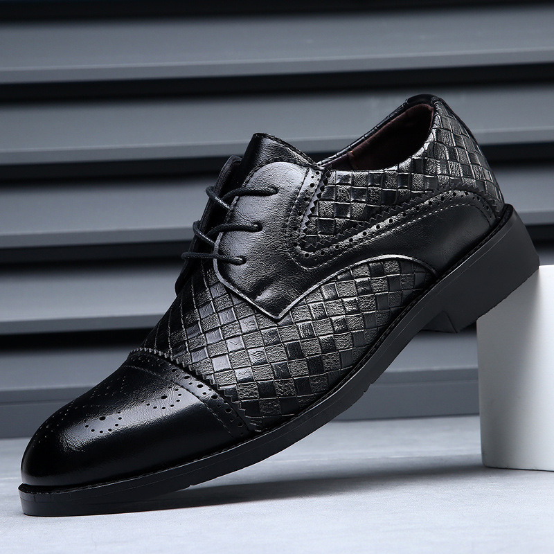 รองเท้าออกซ์ฟอร์ดแบบผูกเชือกสี - Men'S Shoes Navy Blue บทวิจารณ์และราคา