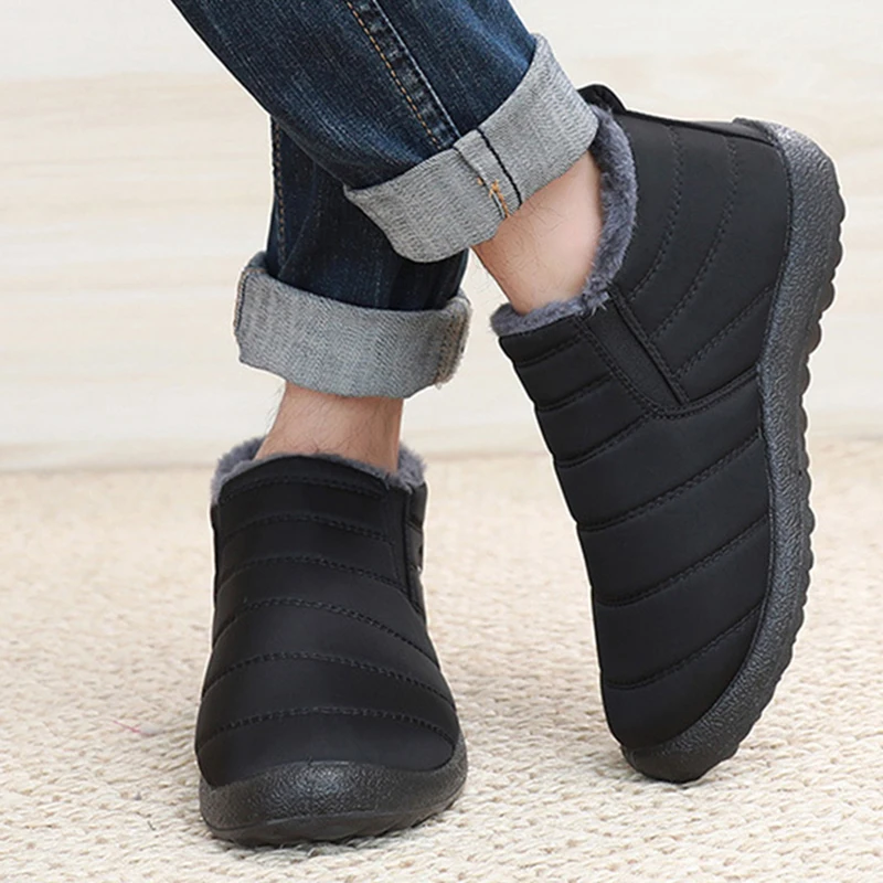รองเท้าบูทหิมะแฟชั่นสำหรับผู้ช - Men Shoes Office บทวิจารณ์และราคา