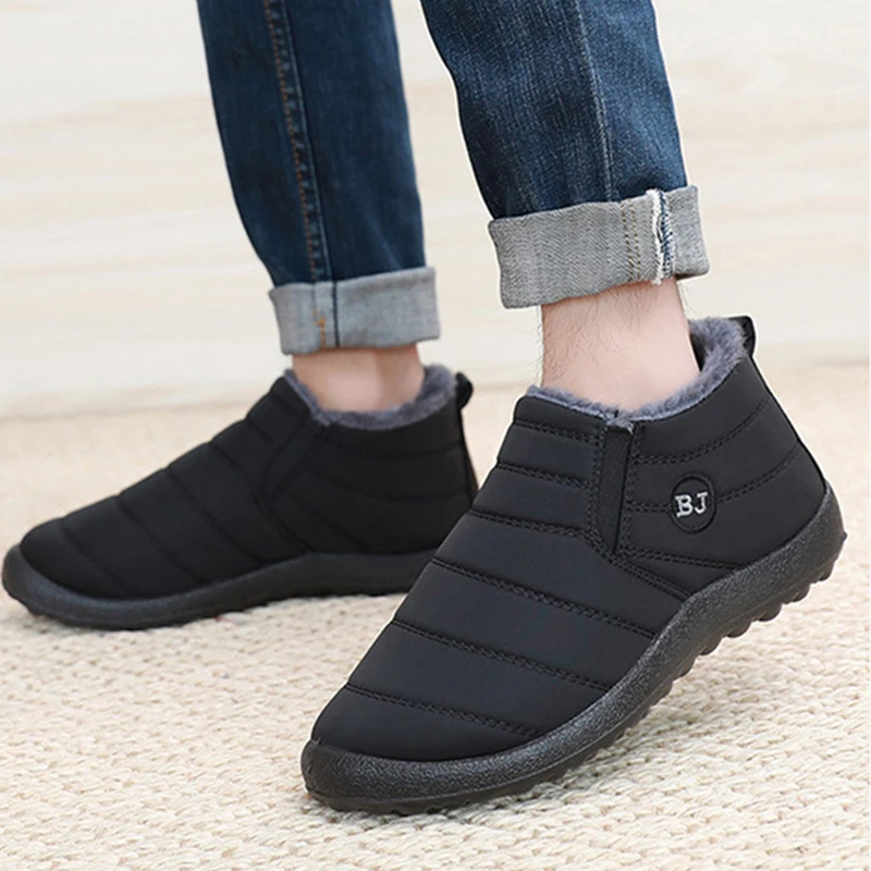 รองเท้าบูทหิมะแฟชั่นสำหรับผู้ช - Men Shoes Office บทวิจารณ์และราคา
