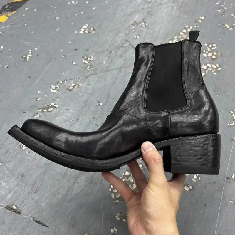 รองเท้าบูทเชลซีทรงหุ้มข้อ ดีไซ - Men Shoes H&M บทวิจารณ์และราคา