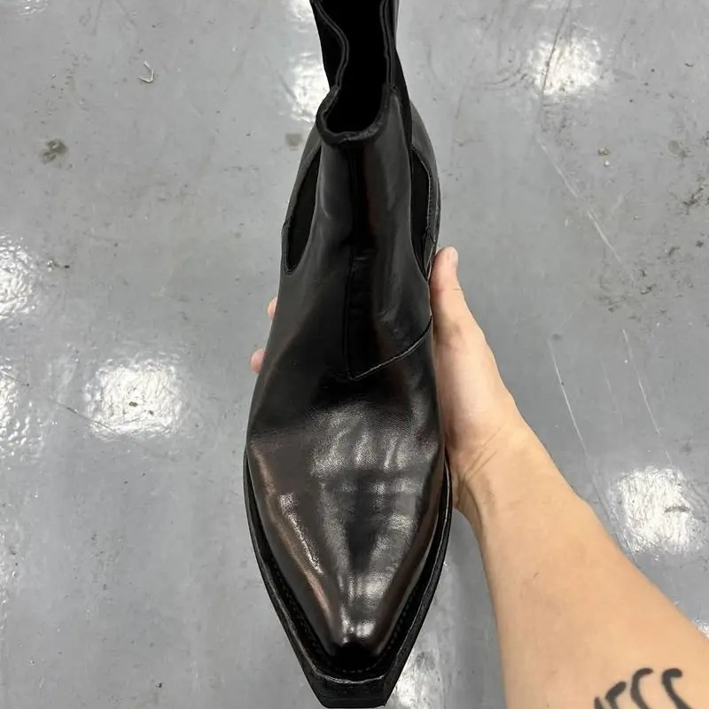 รองเท้าบูทเชลซีทรงหุ้มข้อ ดีไซ - Men Shoes H&M บทวิจารณ์และราคา