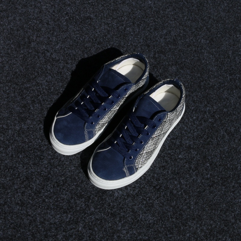 รองเท้าไซส์ใหญ่สีน้ำเงินกรมท่า - Men'S Shoes Navy Blue บทวิจารณ์และราคา