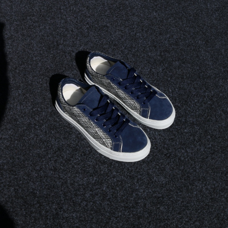 รองเท้าไซส์ใหญ่สีน้ำเงินกรมท่า - Men'S Shoes Navy Blue บทวิจารณ์และราคา