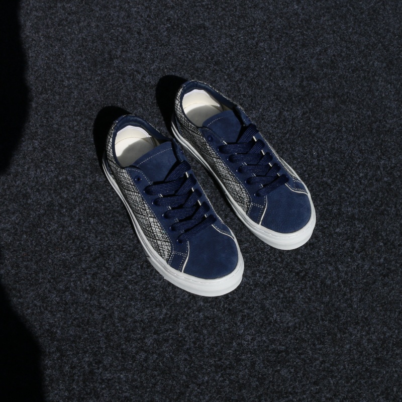 รองเท้าไซส์ใหญ่สีน้ำเงินกรมท่า - Men'S Shoes Navy Blue บทวิจารณ์และราคา