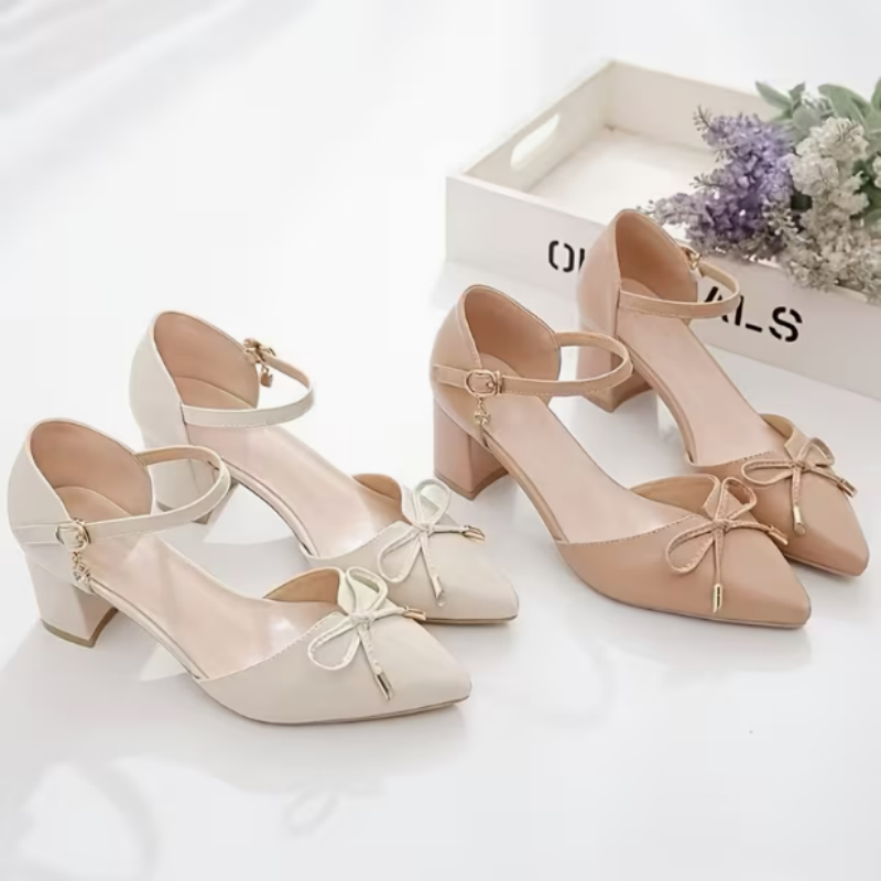 รองเท้าส้นสูงแบบสวมสำหรับผู้หญ - Men Shoes Office บทวิจารณ์และราคา