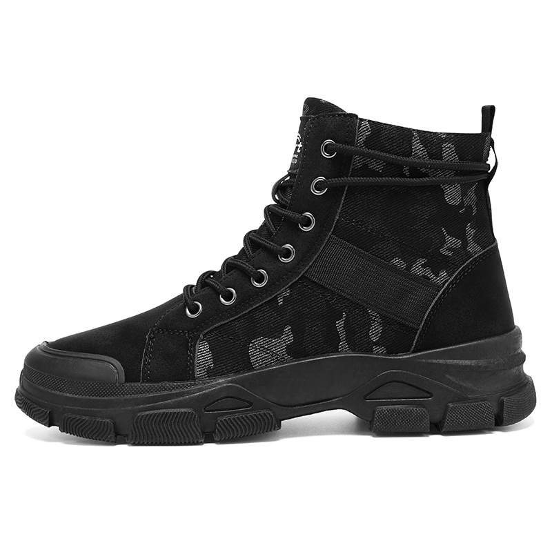 รองเท้าบูทผู้ชายไซส์ 48 ลายพรา - Men Shoes Boots บทวิจารณ์และราคา