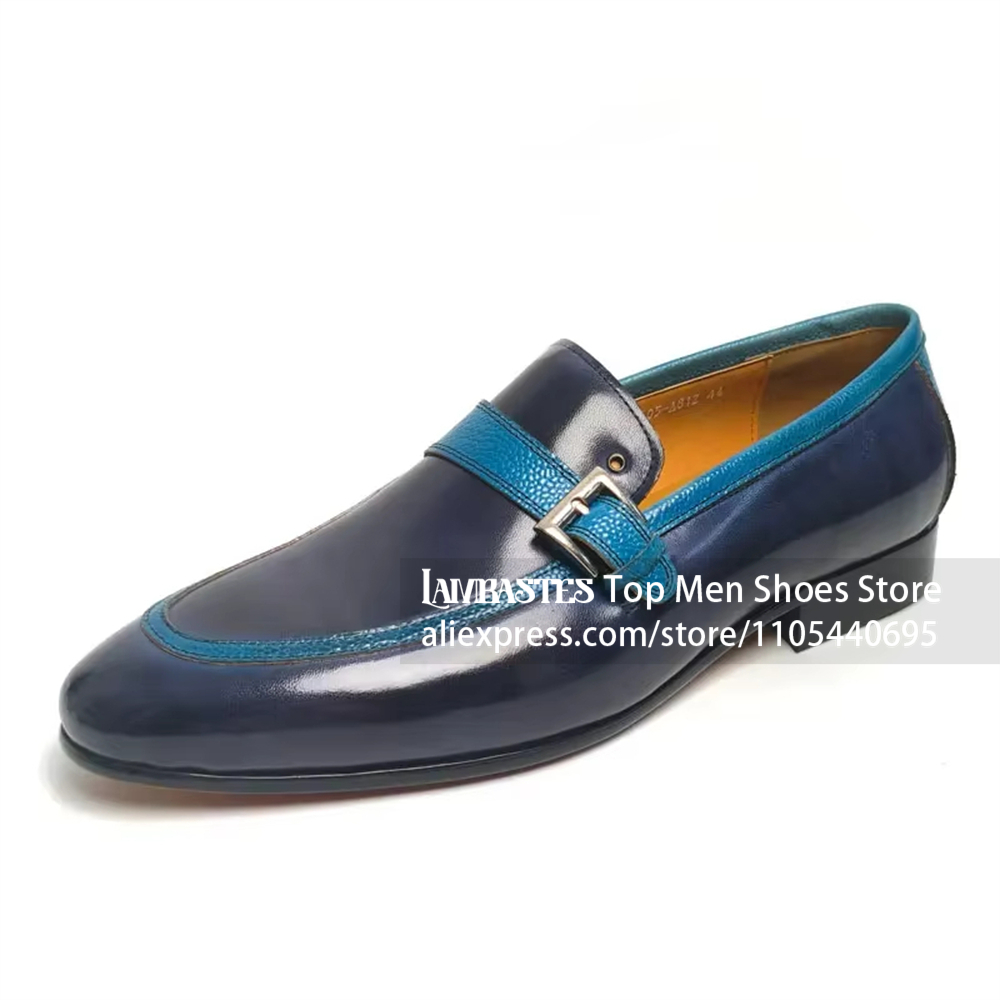 รองเท้าโลฟเฟอร์สีน้ำเงินกรมท่า - Men'S Shoes Navy Blue บทวิจารณ์และราคา