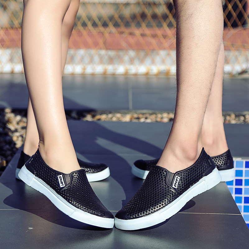 รองเท้าผ้าถักทำมือสไตล์วินเทจเ - Men Shoes Office บทวิจารณ์และราคา